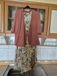 Costum elegant vară! Fustă,top+sacou
