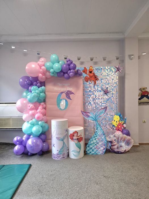 Украса за рожден ден, погача, кръщене и др.