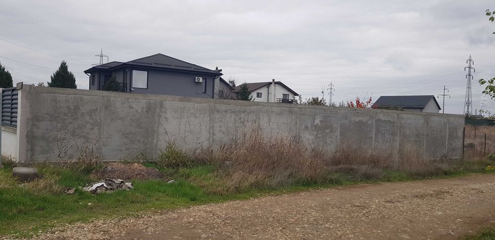 vand teren + fundatie turnata