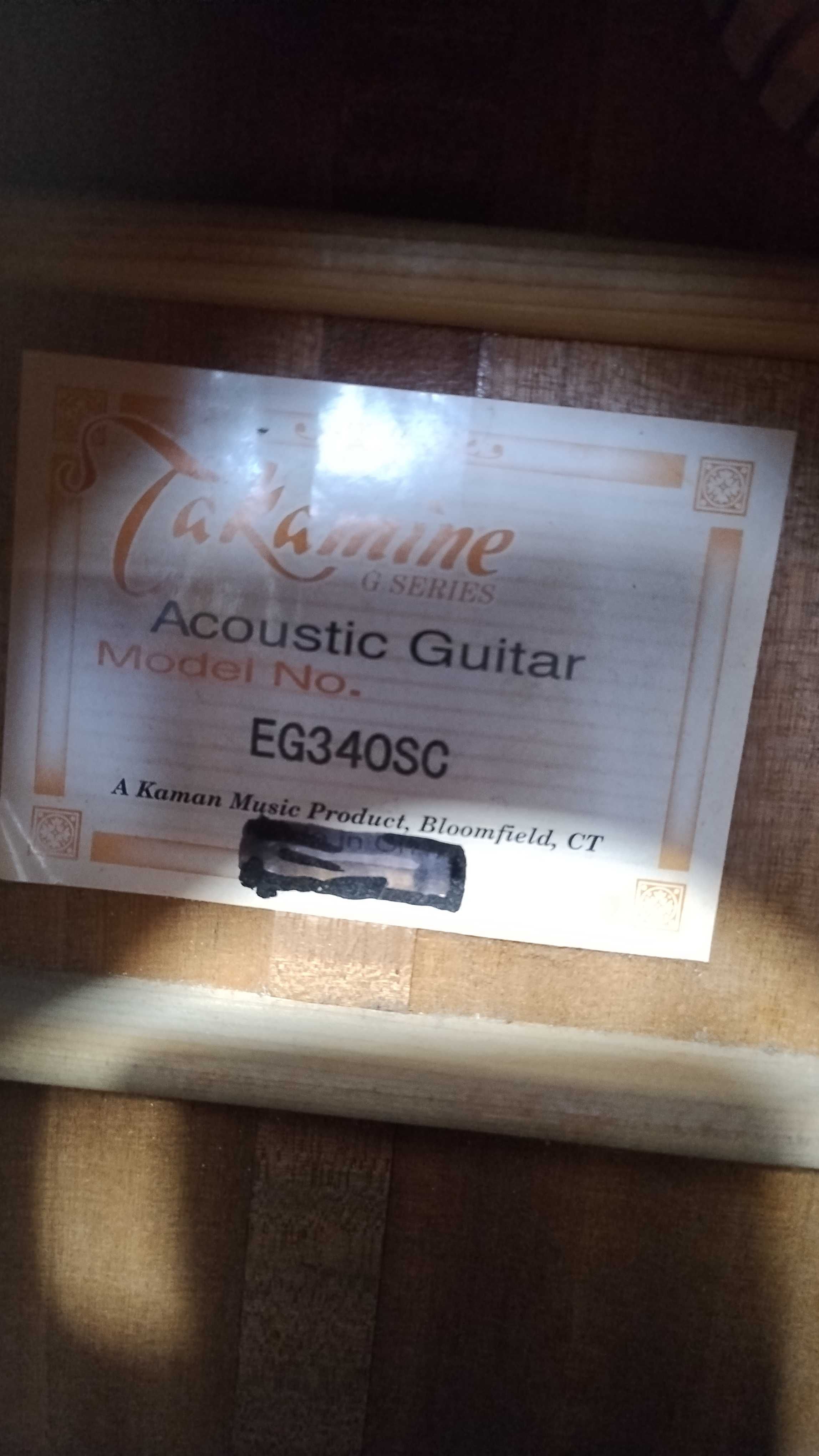 Chitară electro-acustică Takamine EG340SC