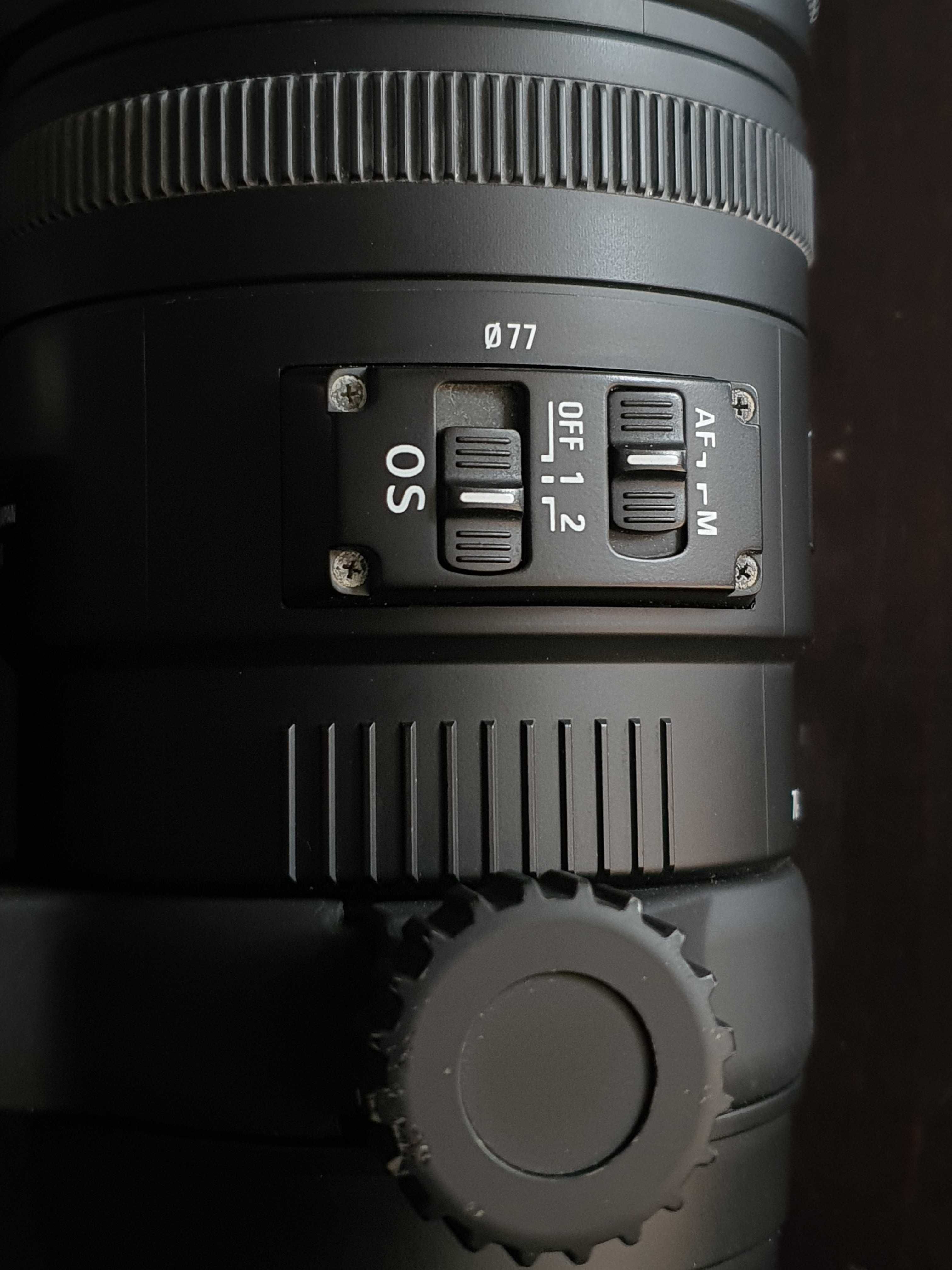 Продавам Перфектен Sigma 70-200mm f/2.8 APO EX DG HSM за Nikon.