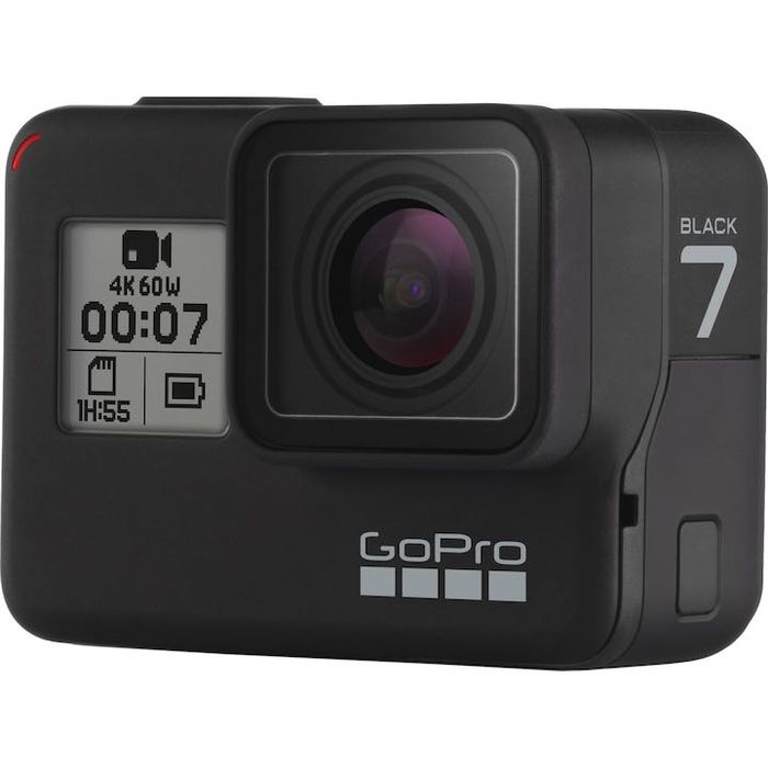 GoPro 7 Black - stare foarte bună, în cutie cu accesorii originale