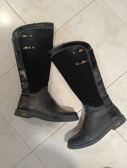 Дамски ботуши естествена кожа