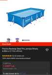 Vand piscina Bestway Steel pro ,pompa filtrare 4.00m x 2.11m x 81 cm