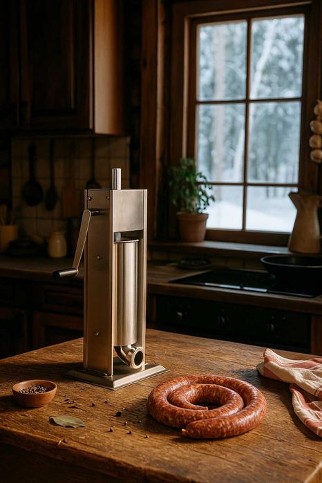 Masina Aparat Manual Umplut Facut Carnati Carnatar Vertical 3 kg