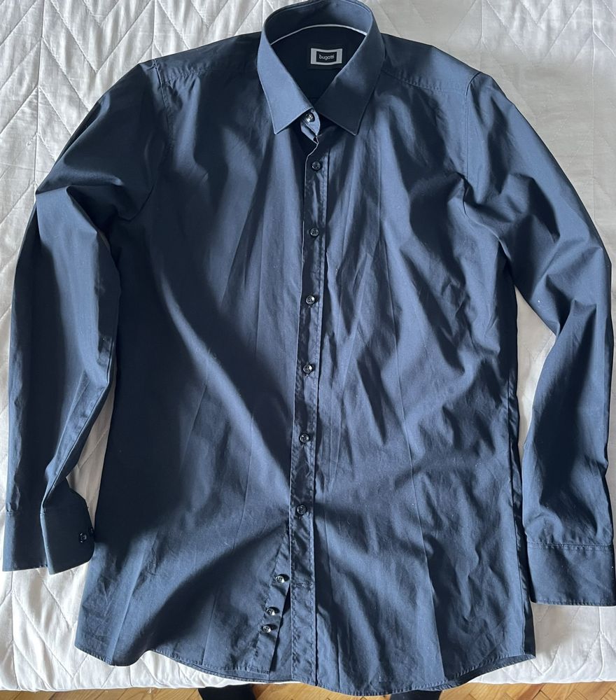 Bugattti Shirt, Blue, size M (40)