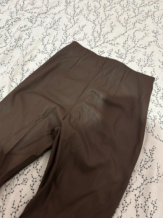 colanti bej piele artificiala