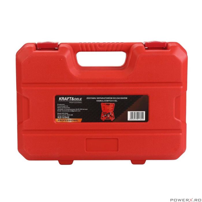 Kit pneumatic pentru separarea etrierelor de frana, 4 piese, Kraft