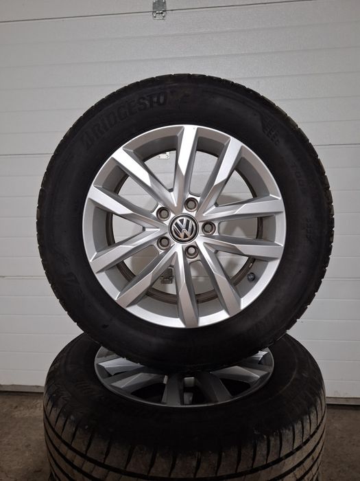 Jante 5x112 + anvelope vara 215 60 r16