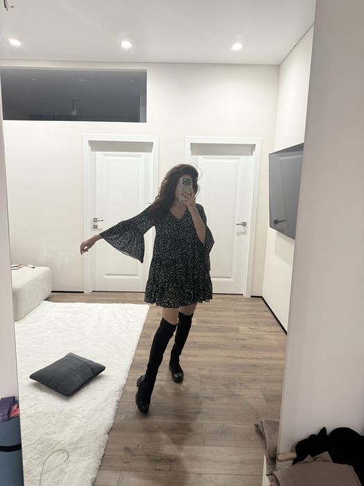 Платье свободного кроя