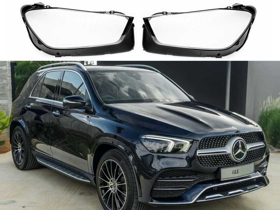 Комплект стъкла за фарове на Mercedes GLS X166 / Mercedes GLE W167