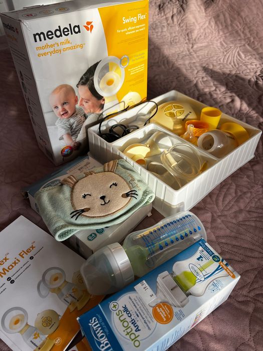 MEDELA Единична двуфазна електрическа помпа за кърма Swing Flex