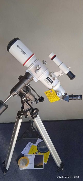 Снимане, наблюдение- телескоп Bresser AR90-само тръба или с монтировка