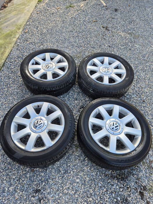 5x112 16 оригинални алуминиеви джанти vw