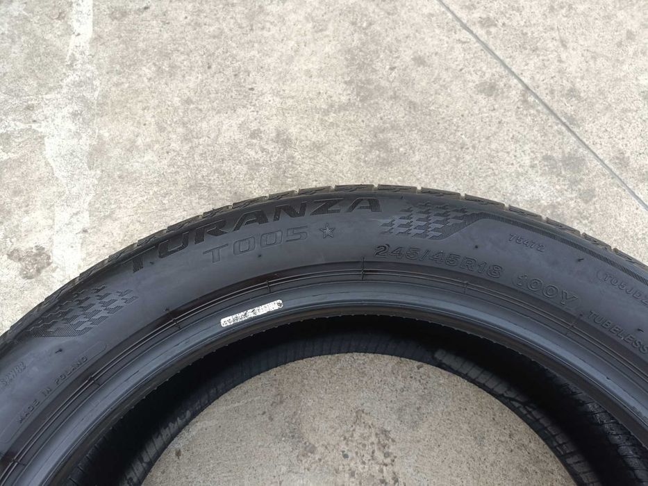 O anvelopa vara 245 45 18 bridgestone turanza T005 cu 6,7 mm 4622