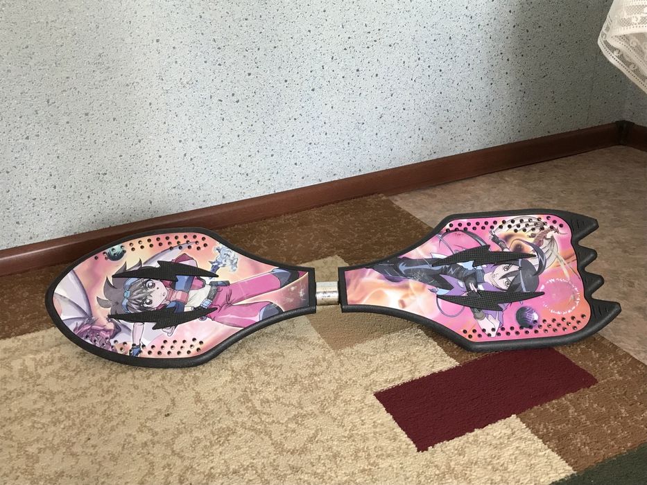 Двухколесный скейтборд