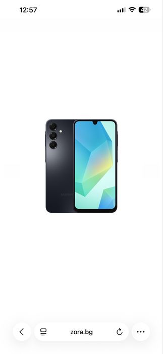 Смартфон Samsung - Galaxy A 16 , 6.7'', 4 GB /128GB , Black