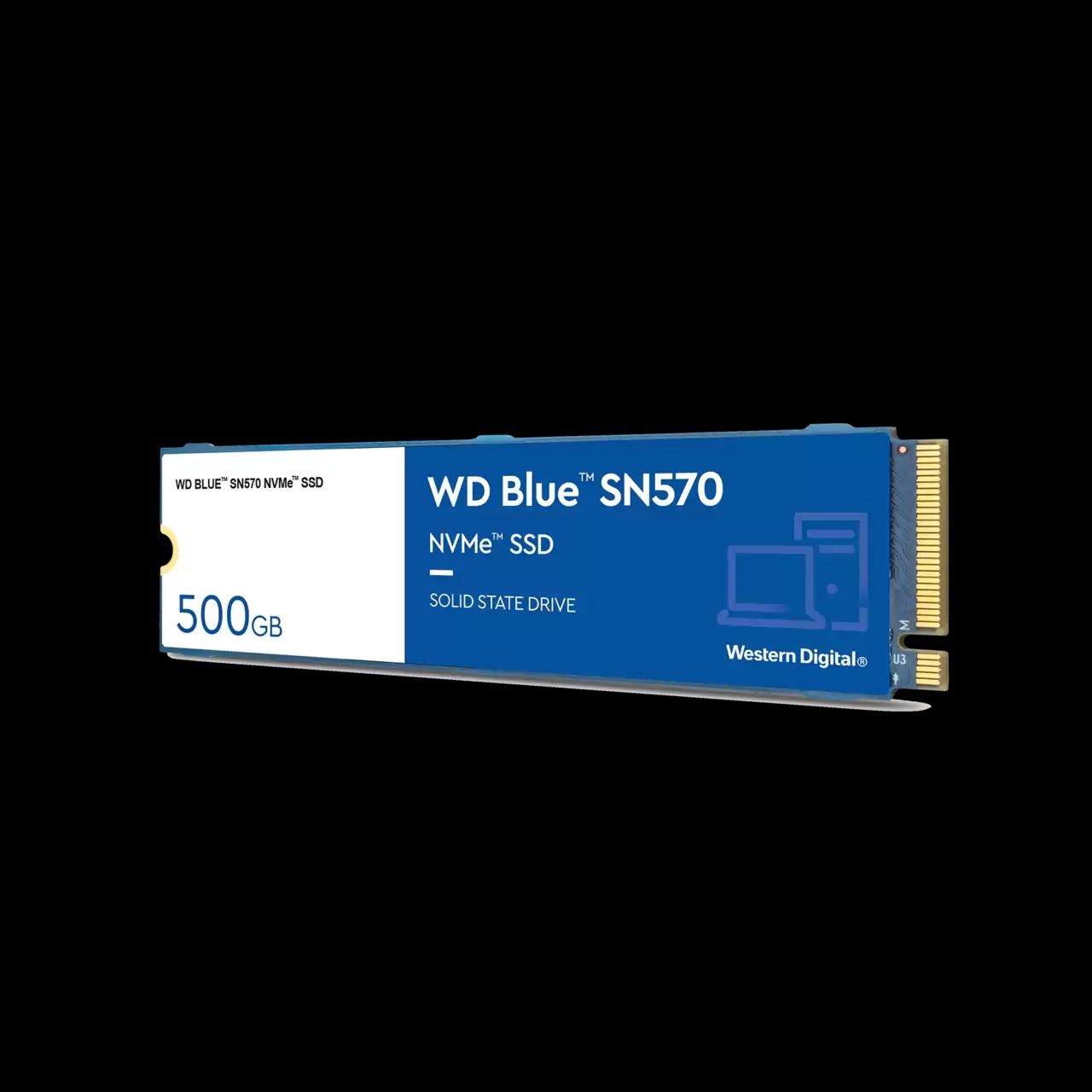 SSD WD Blue SN570 NVMe,500 gb,sigilat