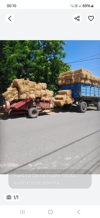 Baloți de tulei și Baloți de paie anul acesta