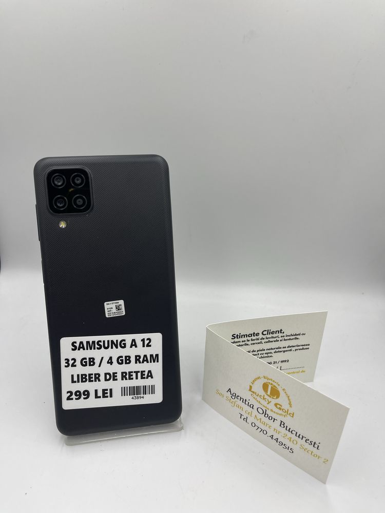 Samsung A12 32GB / 3GB RAM #43894 GARANTIE