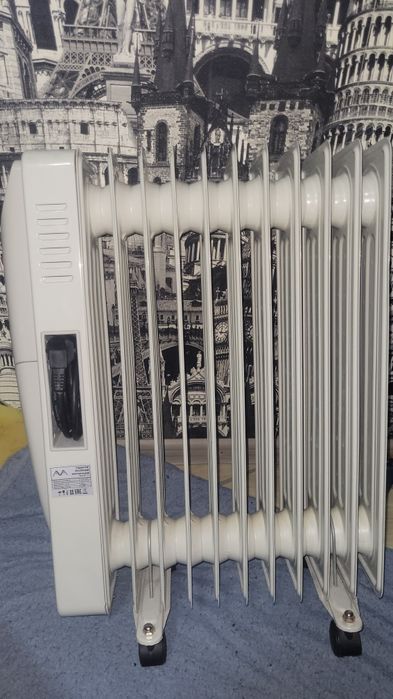 Масляный обогреватель с вентилятором