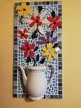 Mozaic decor flori