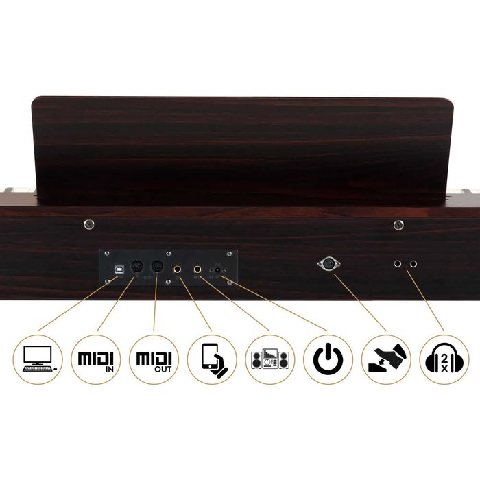 Pian Digital McGrey DP-17 WD Dark Walnut