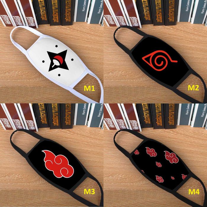 Set 8 accesorii bandana colier arme Naruto Shippuden Sasuke Anime