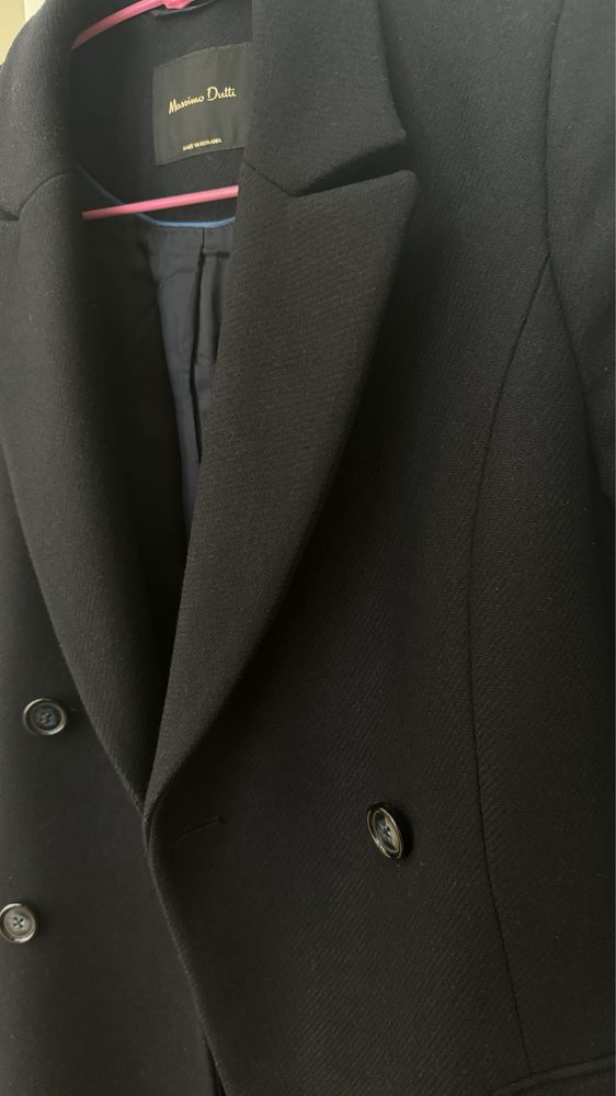 Шерстяное пальто Massimo Dutti EU38 (S)