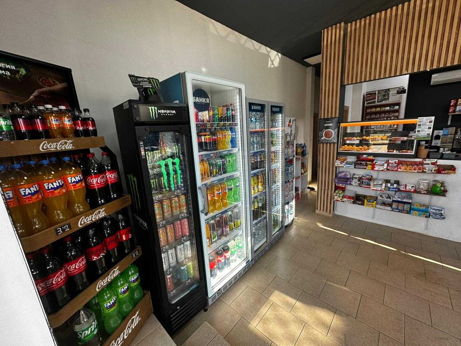 Продава се самоиздържащ се бизнес за форнетти, алкохол, цигари и кафе
