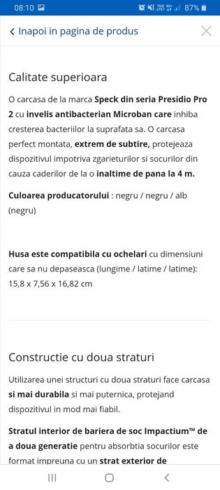 Lot 10 huse Presidio 2 Pro pentru iPhone 12 Pro Max NOI