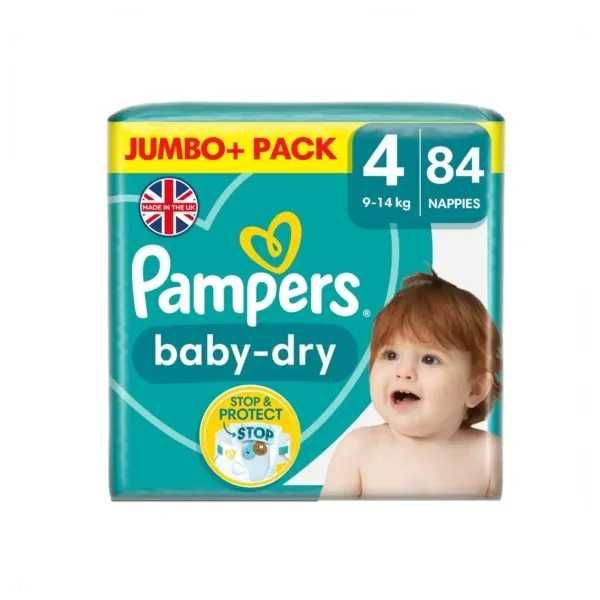 Бебешки пелени (памперси) - Pampers Baby-dry - различни размери.