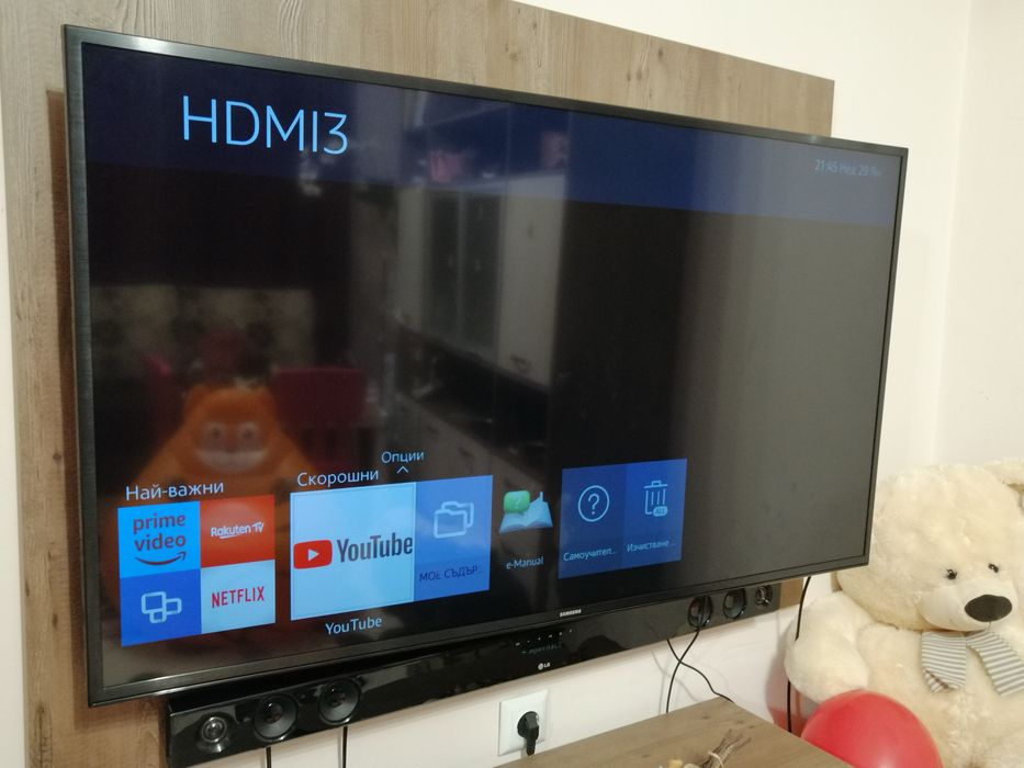 Като нов: SAMSUNG JU6000 48" UHD 4K Flat Smart TV JU6000