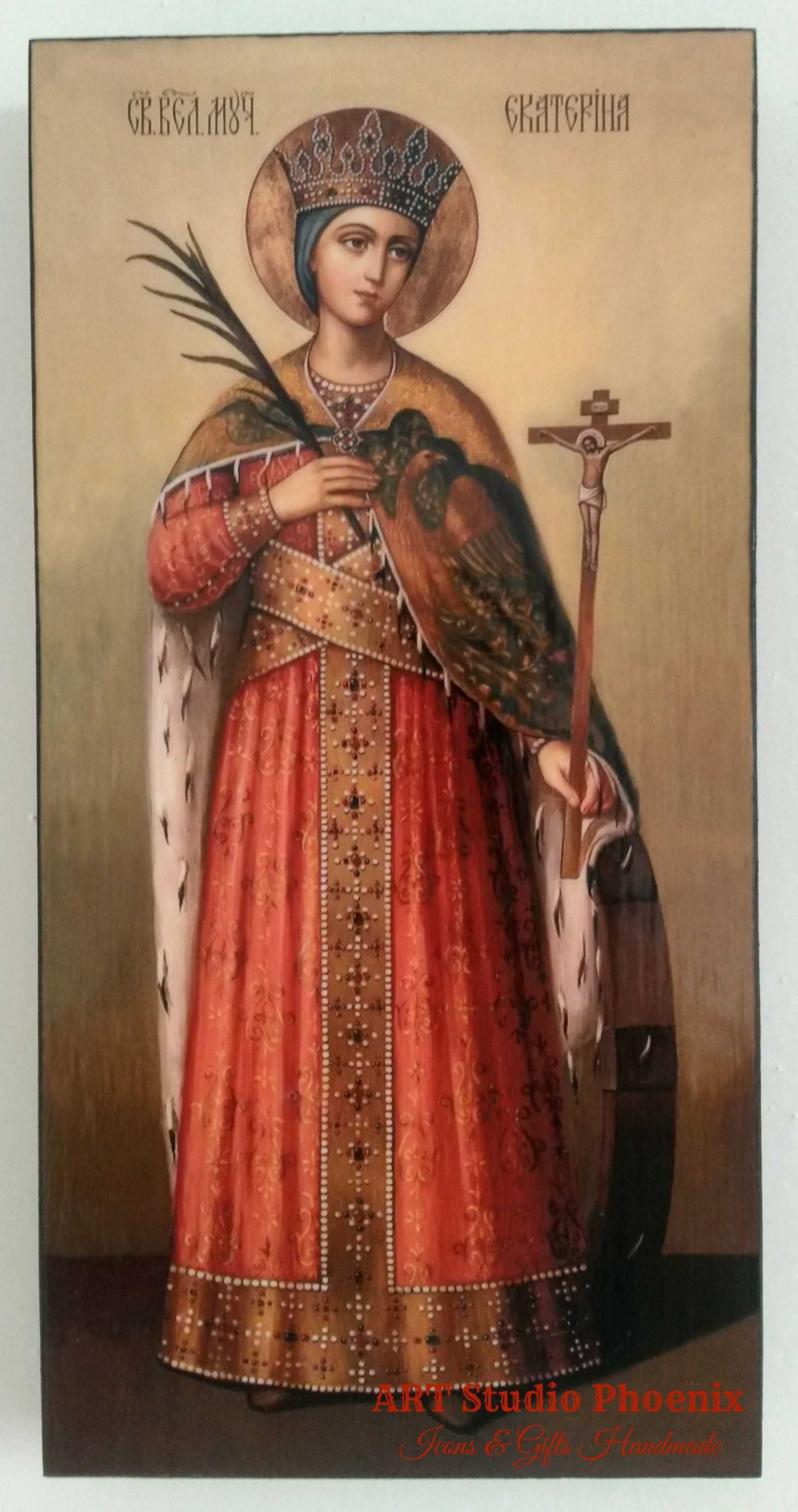 Икона на Света Екатерина icona Sveta Ekaterina