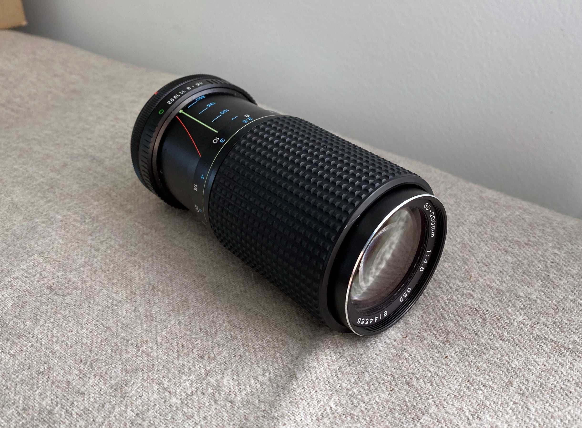 Teleobiectiv obiectiv Tokina RMC 80-200mm f4 - pt Canon FD - colectie