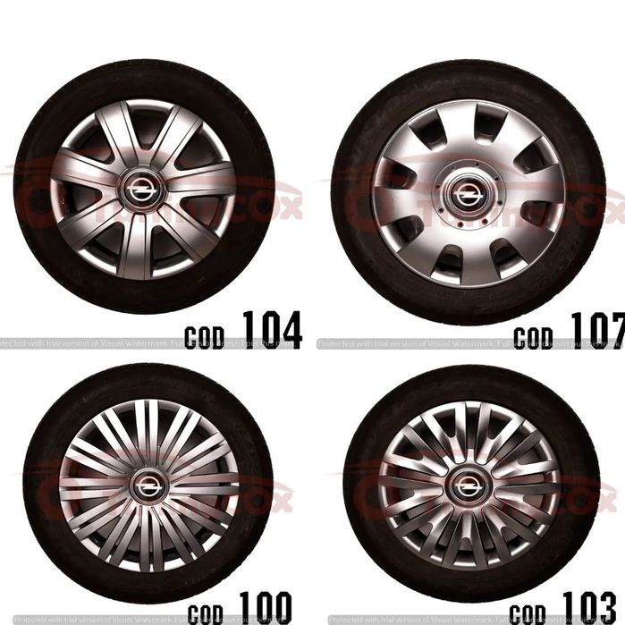 capace roti opel r13 la set de 4 buc,capace janata aliaj