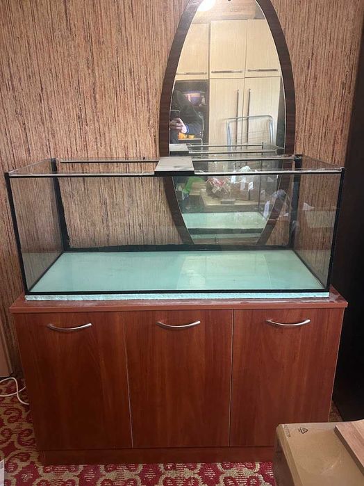 Аквариум с шкаф 160литра