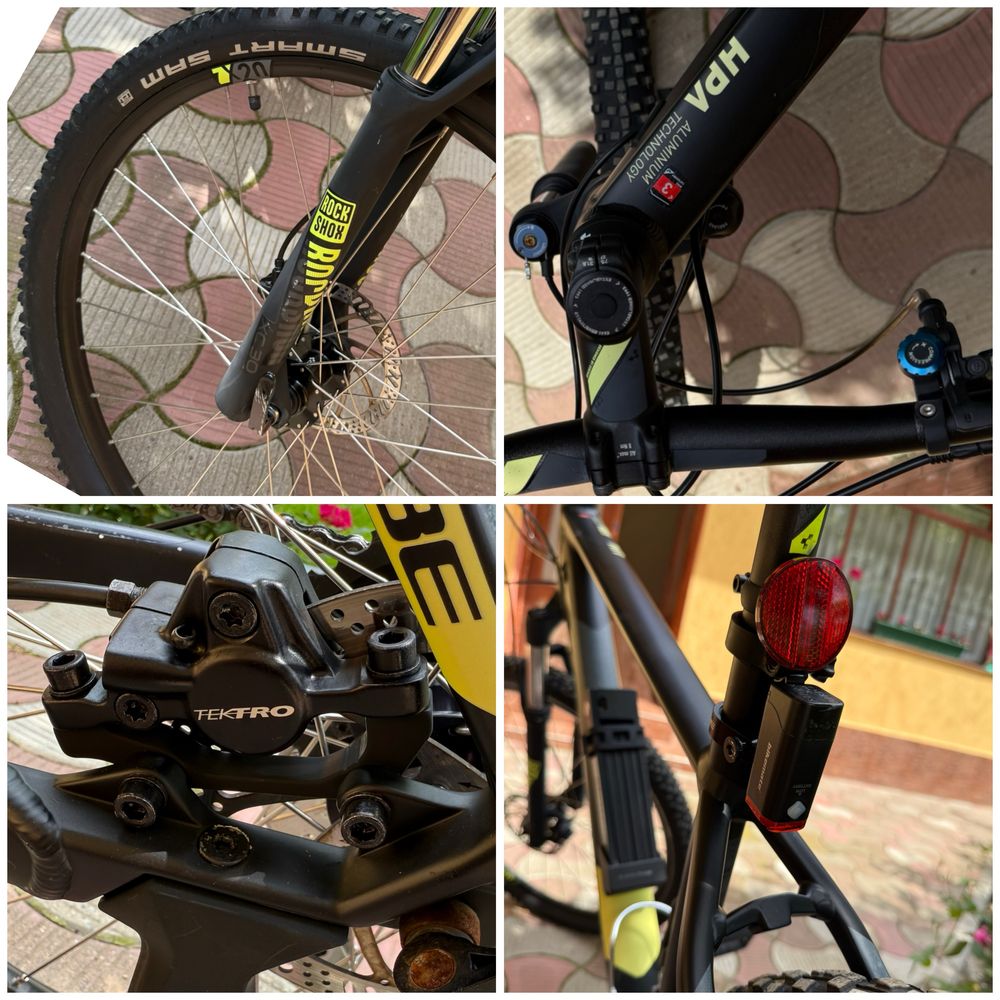 Bicicleta cube top