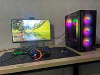 Gaming Kompyuter Full Complekt Mishka , Monitor , Naushnik va Keyboard