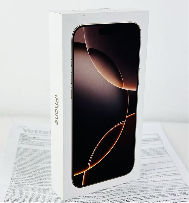 НОВ! Apple iPhone 16 Pro Max 512GB Desert 3г. Гаранция!