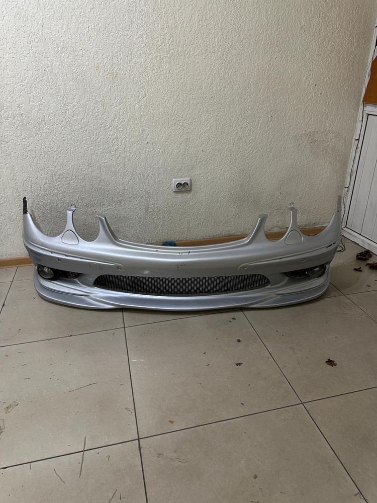 Бампер w211 amg