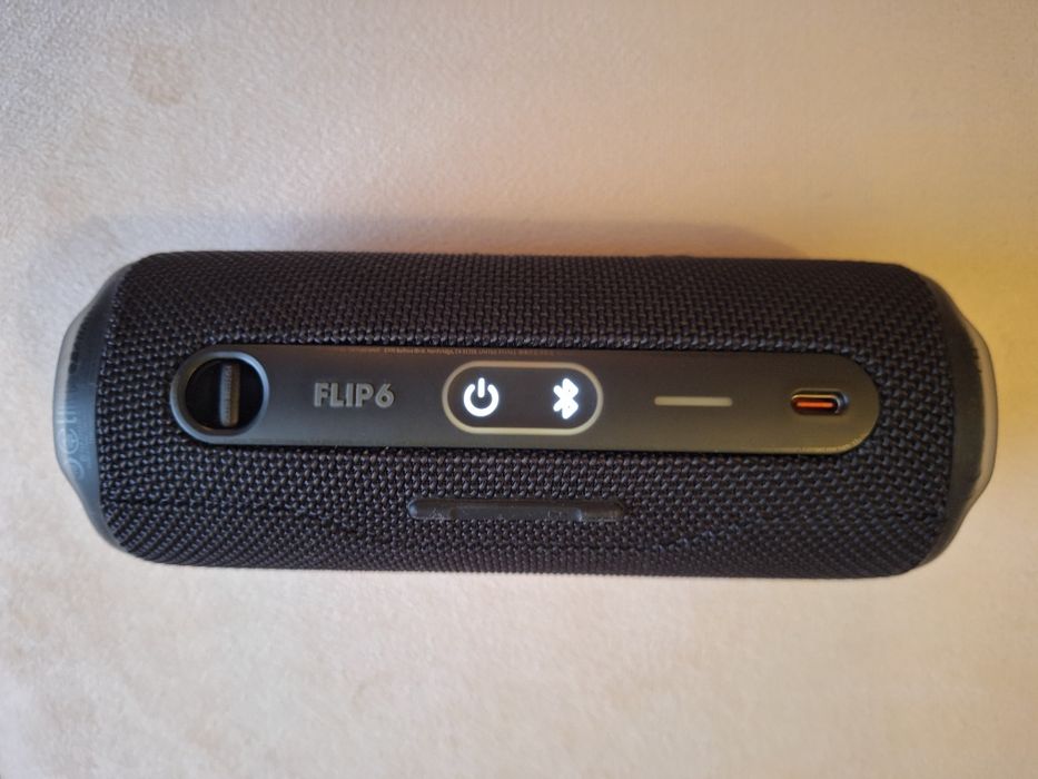 Boxa portabila JBL Flip 6, Bluetooth, IP67, neagra, ca noua, la cutie
