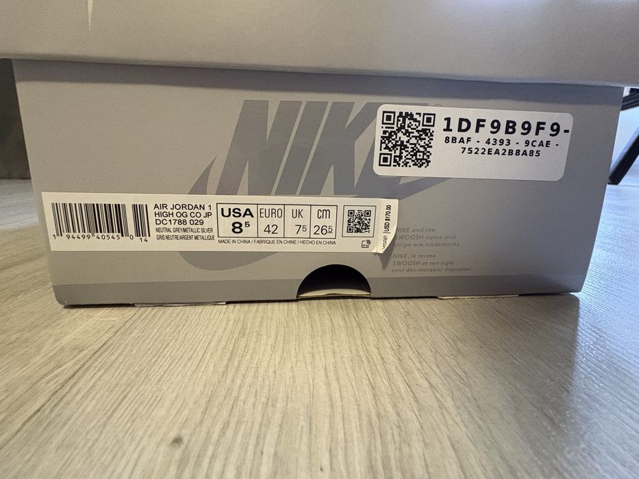 Jordan 1 high Co Japan