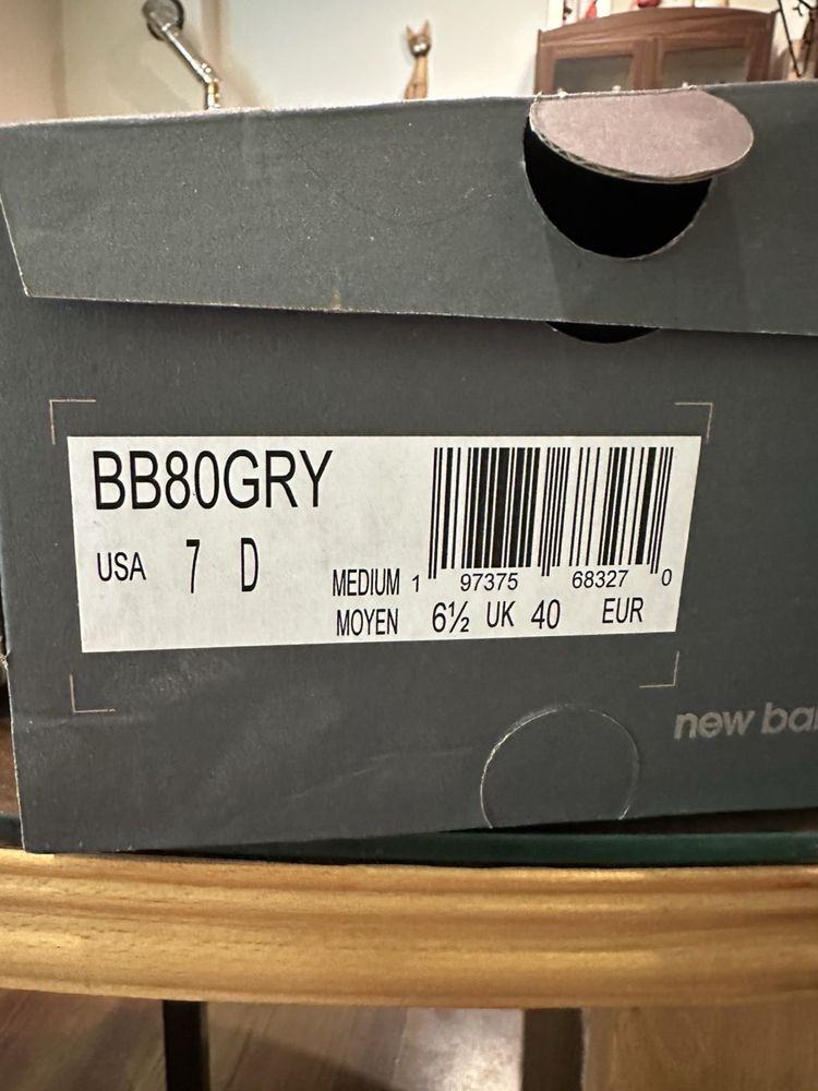Обувки new balance bb80gry