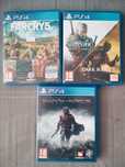 4 бр. игри за PS4 за 45 лв.