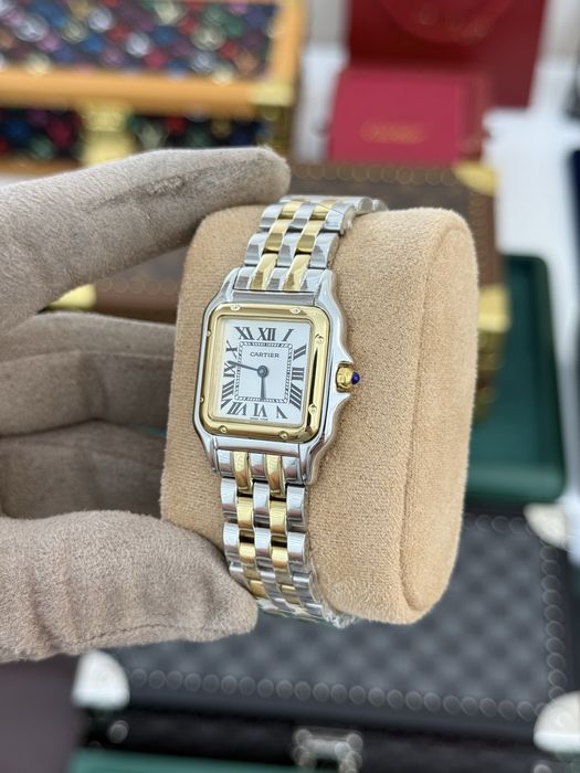 Cartier Panthere 27mm Two Tone Yellow Gold
