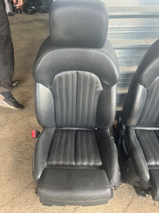 Електрически S-line Кожен салон Audi A7 4G Ауди A6 C7 с подгрев н1985