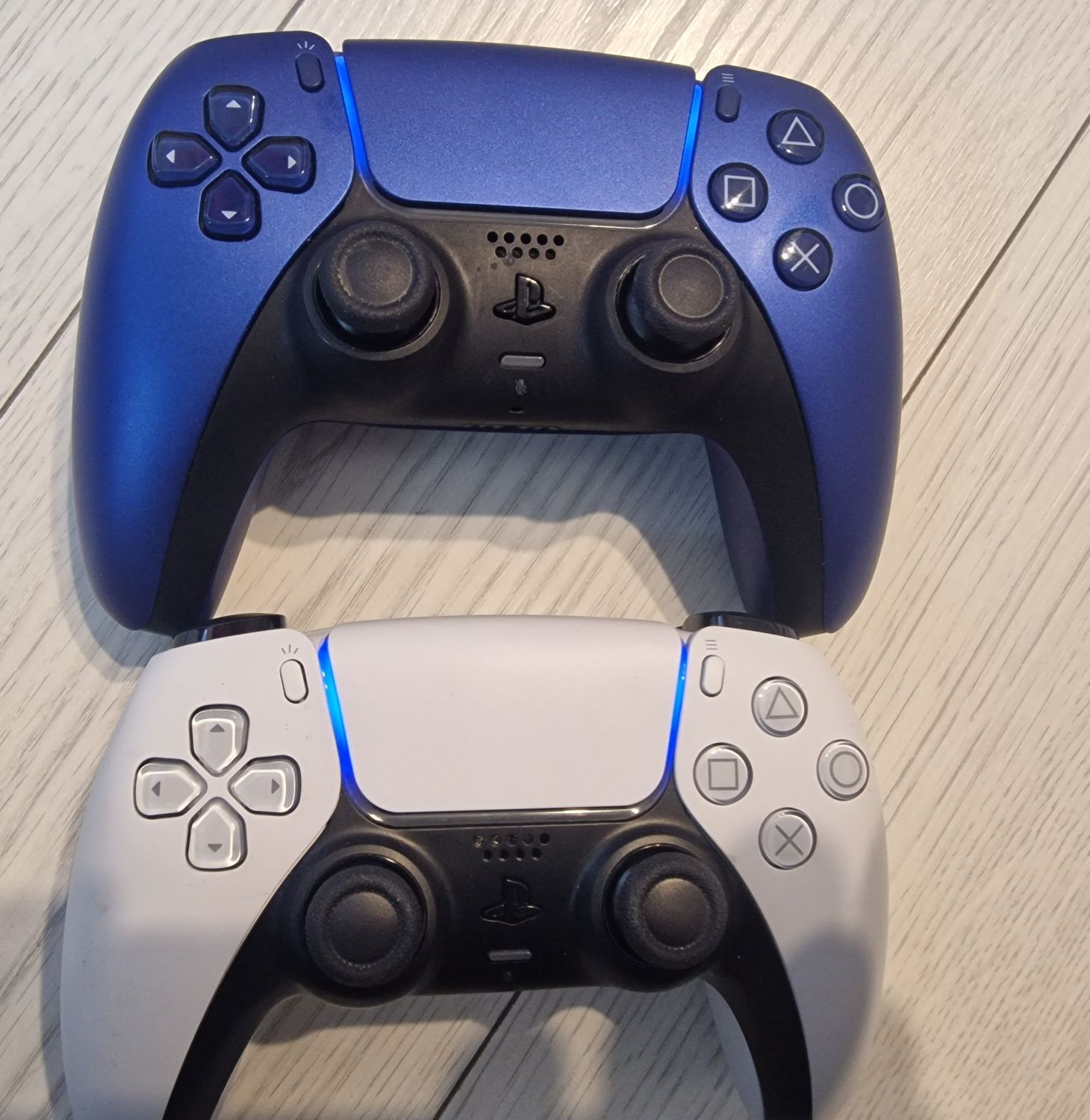 Gamepad maneta PS5 sony originala alb si albastru