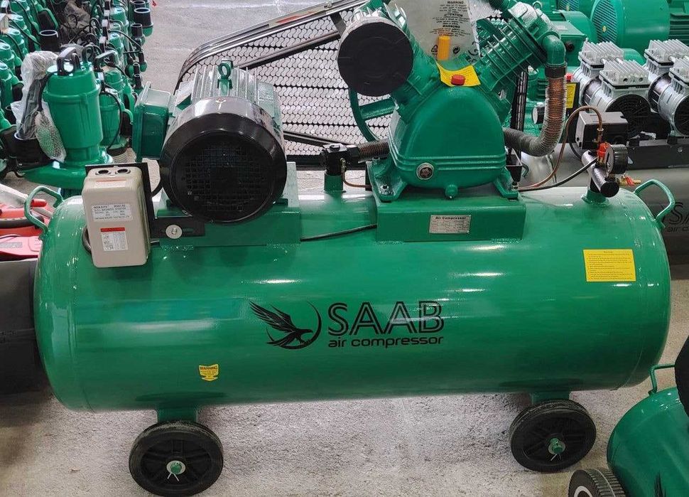 100 L kompressor поршневой воздушный компрессор xavo kompressor