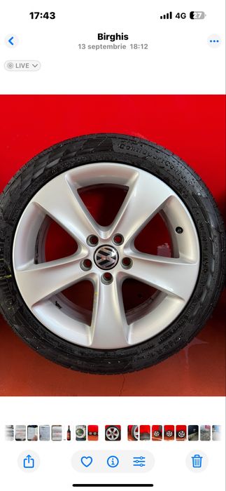 Vand jante R17 originale vw